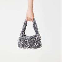 ราคา Sparkle Squads กระเป๋ารุ่น Hannah สีเงิน กระเป๋าผู้หญิง กระเป๋าถือ กระเป๋าออกงาน กระเป๋าสะพาย (19482993418)