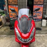 ราคา ชิวหน้าPCX 2015 2016 2017 ทรงสูง ของแต่รถ ชิวใส ชิวหน้าแต่ง อุปกรณ์แต่งรถ pcx รถพีซีเอ็ก pcx15 17 ทรงวิง (8729411344)