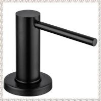 ราคา Kitchen Sink Soap Dispenser Countertop Pump Hand Lotion Built in Bottle Stainless Steel Screw Soap Dispenser (22239056977)