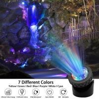 ราคา Solar Pond Spotlights LED Solar Underwater Lights with Dual Waterproof Submarine Landscape Spotlight Lighting (22970997800)
