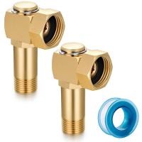 ราคา 2 Pcs Garden Hose Reel Parts Fittings Swivel Elbow Connector Garden Hose Swivel Reel Replacement Parts (22131564331)