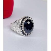 ราคา แหวนเงินชายนิลล้อมนิลลายไทยข้าง (21389350922)