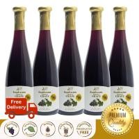 ราคา น้ำองุ่นชีราส ขวดใหญ่ จุใจ 5 ขวด ส่งฟรี PB Valley พีบี วัลเล่ย์ น้ำองุ่น 100 เกรดพรีเมี่ยม น้ำองุ่นเข้มข้น น้ำองุ่นแท้ 750 ml (10258364315)