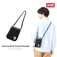 ราคา CHUMS Recycle Mesh Pocket Shoulder กระเป๋าสะพายข้าง crossbody ใบเล็ก sacoche กระเป๋าใส่มือถือ shoulder bag ชัมส์ (23092310172)