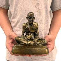 ราคา หลวงปู่ศุข วัดปากคลองมะขามเฒ่า หน้าตัก 5 นิ้ว สีทองโบราณ พระเกจิอาจารย์ผู้เรืองเดช เป็นพระอาจารย์ของเสด็จในกรมหลวงชุมพร (16094712684)