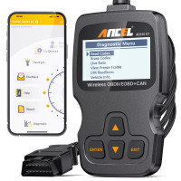 ราคา Ancel เครื่องสแกนวิเคราะห์เครื่องยนต์รถยนต์เครื่องวิเคราะห์รถยนต์ปี AD310 OBD2เครื่องอ่านรหัสรถยนต์ EOBD เครื่องมือสแกนอัตโนมัติ PK CR3001 (23181669625)
