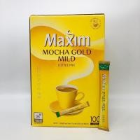 ราคา กาแฟเกาหลี Maxim Mocha Gold Mild White Gold 1 กล่อง 100 ซอง ของแท้ 100 กาแฟแม็กซิม 맥심 (17573165507)