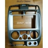 ราคา กรอบจอแอนดรอยด์ หน้ากากวิทยุ หน้ากากวิทยุรถยนต์ ISUZU DmaXปี 2003 2006 แบบแอร์เหลี่ยม สำหรับเปลี่ยนเครื่องเล่น 2DIN7 18cm หรือ จอ Android 7 งานแท้สภาพเก็บนาน (20114558599)