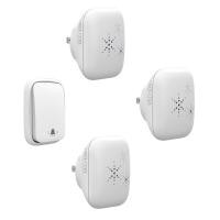 ราคา กริ่งไร้สาย ไม่ใช้ถ่าน กันน้ำทนแดด ออดไร้สาย กริ่งประตูบ้าน กริ่งติดหน้าบ้าน รับระยะได้ไกล เปลี่ยนเสียงได้ สร้างผลังงานจากแรงกด ส่งสัญญานไกล (22607723897)