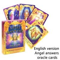 ราคา Tarot Deck Angel Answers Oracle Cards Leisure Party Table Game High Quality Fortune ling Work Life Prophecy Birthday Gifts (22844555510)