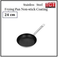 ราคา กระทะเทฟล่อนสแตนเลส กระทะสแตนเลส เกรด 304 อย่างดี ใช้ได้กับเตาทุกชนิด NONSTICK PAN ขนาด 202224262830cm Stainless Frying Pans (5019756805)