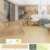 ราคา สติ๊กเกอร์ลายไม้ สติ๊กเกอร์ติดพื้น วอลเปเปอร์ติดพื้นPVC วอลเปเปอร์ ลายไม้ Sticker สติกเกอร์ติดโต๊ะ หลายขนาด 60ซม x3ม (23048563671)