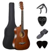 ราคา กีต้าร์ 38 นิ้ว กีต้าร์โปร่ง กีต้าร์โปร่ง มือใหม่ฝึกกีต้าร์ หลากสี ให้เลือก (22256147922)