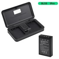 ราคา PALO PS BLS5 BLS 50 BLS 5 BLS5 BLS50 แบตเตอรี่ จอแอลซีดีชาร์จคู่สำหรับ Olympus PEN E PL2 E PL5 E PL6 E PL7 E PM2 E M10 E M10 II (22868367182)