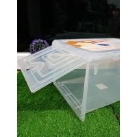 ราคา กล่องใส่รองเท้า No 922 ใหญ่ กล่องใส่รองเท้าฝาหน้า ฝาเปิดหน้าแบบสไลด์ กล่องรองเท้า ฝาสไลด์ชูมี่ใหญ่ (21608176867)