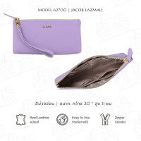 ราคา JACOB กระเป๋าสตางค์สตรี คล้องมือ รุ่น 62700 (22764089243)
