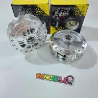 ราคา ดุมกลึง ฟันเฟือง ZERN หน้าดั้ม หลังดั้ม สีเงิน WAVE110i ดั้ม WAVE125 ดั้ม DREAM SUPERCUB (19225609870)