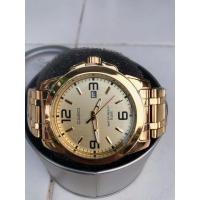 ราคา MC199 CASIO STANDARD นาฬิกาผู้ชายสายสแตนเลสหน้าปัดสีดำรุ่น MTP 1314D 1AV 100 รับประกันของแท้ 1 ปี (8640311817)
