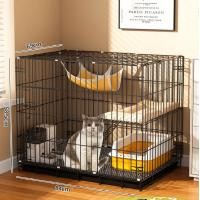 ราคา พับได้ กรงสัตว์เลี้ยง Dogelsy กรงแมวแบบใหญ่ กรงแมว3 4ชั้น ประกอบง่าย คอนโดแมว กรงกระต่าย กรงแมวราคาถูกๆ กรงหมา กรงสัตว์เลี้ยงพกพา กรงสุนัขขนาดใหญ่ กรงแมวขนาดใหญ่ (22534304254)