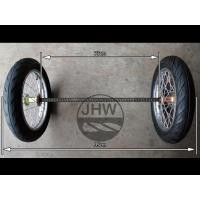 ราคา ล้อรถเข็น รถเข็นของ รถเข็น ชุด14นิ้ว รุ่นยางมือสอง แกนเหล็กข้ออ้อยตัน เลือกขนาดแกนได้ สำหรับใช้งานทั่วไป อุปกรณ์ครบ ลูกปืน แหวน by JHW (3103996116)