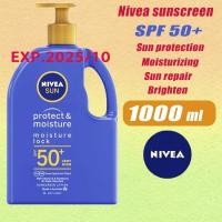 ราคา Nivea sunscreen lotion UV Sun protect moisture 1000ml 1L SPF50 โลชั่นกันแดด UV Sun Protect Moisture 1000ml 1L SPF50 (22253003061)