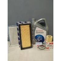 ราคา น้ำมันเครื่องโตโยต้าสังเคราะห์แท้0W 20 ยาริส1 2 (15109107786)