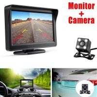 ราคา กล้องติดรถยนต์ จอแสดงผล LCD ขนาด 4 3 นิ้ว จอมอนิเตอร์ติดรถยนต์พร้อมกล้องมองหลัง จอตั้งโต๊ะ4 3นิ้วพร้อมกล้องถอยเลือกรุ่นก่อนสั่ง (19991793966)