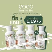 ราคา Lot ใหม่ ของแท้ แชมพูมะพร้าวcocoherbalic ขวดใหญ่ ทรีทเม้นท์น้ำมันมะพร้าวนมข้าว แชมพูโคโค่มิ้ลค์ แพ็คเก็ตใหม่ (23158310570)