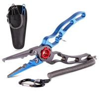 ราคา Luya Pliers Fishing Gear Salt Water Resistant Rust Resistant Fishing Gear Titanium Alloy Pliers Head Fishing Gear (18606645274)