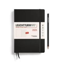 ราคา กระดาษแบบจุด Leuchtturm1917 Weekly Planner Notebook 2025 A5 Dot แพลนเนอร์ปี 2568 ปกแข็งขนาด A5 กระดาษแบบจุด (22639768689)