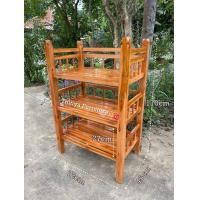 ราคา ชั้นวางของ มีหลายขนาด ชั้นวางของไม้สัก ชั้นวางของอเนกประสงค์ ไม้สักแท้ (17279094696)