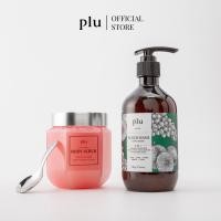 ราคา DUO SET PLU PERFUMED FRUITY BODY SCRUB 500G PLU SCRUB WASH 500G (19759841538)