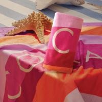 ราคา Coralist Swimwear ผ้าเช็ดตัว Beach Towel สี Coral crush CRBW224 (21732512256)