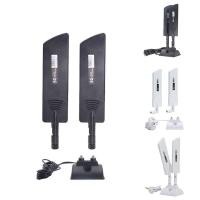 ราคา 5G WiFi Dual Band Sucker Antenna 42Dbi Signal Booster Amplifier for CPE MC801 Network Card Router Modem (22032547407)