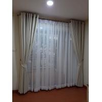 ราคา ผ้าม่านสำเร็จรูปกันแสงUVแบบเจาะตาไก่ ราคาถูก ม่านหน้าต่าง ม่านประตูสีเทาเข้ม น้ำตาล ครีม ฟ้าขนาด1 30x1 501 30x2 202 00x1 50เมตร ราคาต่อ1ผืน (3180884528)