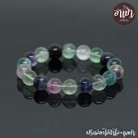 ราคา อาเป่า หินฟลูออไรท์ Fluorite ขนาด 12 มิล คัดหิน หินหยั่งรู้ หินแก้ปวด กำไลหินสี กำไลหินนำโชค หินสีม่วง หินสีเขียว หินฟลูออไรด์ หินมงคล (742202637)