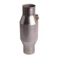 ราคา 2 5inch Spun Universal Catalytic Converter High Flow Stainless Steel 425250 Exhaust Catalytic Converter (17508722983)
