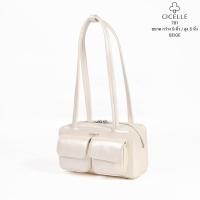 ราคา กระเป๋าทรงBOX หูยาวเกาหลี แบรนด์ CICELLE สวยมาก (22911704910)