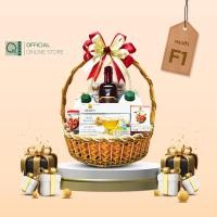 ราคา คิวเฮิร์บ เซตกระเช้า ดอยคำ สุขภาพดี เซต F1 น้ำผึ้งป่าเดือนห้า GS (19392954284)