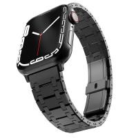 ราคา สายเหล็กสแตนเลสสำหรับสายคาด apple watch band Series 10 42mm 46mm สร้อยข้อมือโลหะ Stainless steel bracelet iwatch series 10 สาย Metal Strap (22755138439)