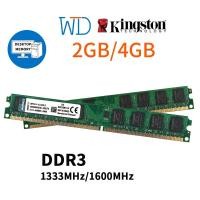 ราคา King Ston DDR3 DIMM 2G 4G 8G 1066 1333 1600MHz PC3 8500 10600 12800U Ram 1 5V 240หมุดอุปกรณ์เสริมสำหรับเดสก์ท็อป (14015109833)