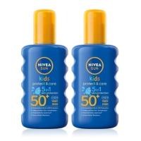 ราคา มีคูปองส่งฟรี 200 มล 2 ชิ้น Nivea นีเวีย ซัน คิด โพรเท็คแอนด์แคร์ สเปรย์ เอสพีเอฟ50 (23181121577)