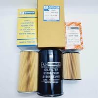 ราคา ชุดกรองเครื่อง กรองโซล่า HINO MEGA344VICTORJO8CAO9C 1 ชุดมี 3 ลูก ยี่ห้อ CORNER (22529604434)