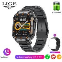 ราคา Lige นาฬิกาออกกำลังกายมีโหมดสมาร์ทวอท์ชที่แข็งแรงและทนทานใหม่100โหมดออกกำลังกายกันน้ำจอแสดงผล HD นาฬิกาอัจฉริยะเสียงบลูทูธ (23085124624)