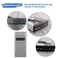 ราคา BBI 5 25 Inch Desktop Pc Case Internal Front Panel Usb Hub 2 Ports Usb 3 0 And 2 Ports Usb 2 0 With Hd Audio Port 20 Pin Connector (22386597161)