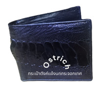 ราคา กระเป๋าสตางค์หหนังนกกระจอกเทศ เป็นหนังแข้งนกกระจอกเทศ (21816508825)