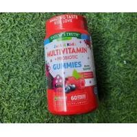 ราคา Natures Truth Just 4 Kids Multivitamin Probiotics Natural Berry Punch Flavor 60 Gummies (20657808293)