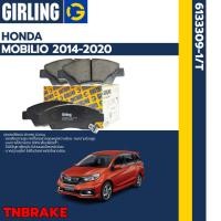 ราคา Girling ผ้าเบรคหน้า ผ้าเบรคหลัง Honda Mobilio ปี 2014 2020 ฮอนด้า โมบิลิโอ้ ผ้าเบรก (21546416312)