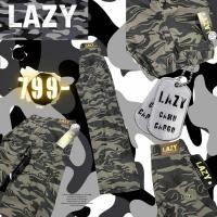 ราคา กางเกงยีนส์ Lazy ลายทหาร ปักกระเป๋าหลัง (22882374328)