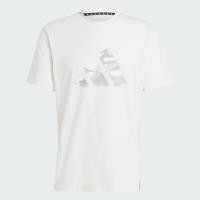 ราคา adidas เทรนนิง เสื้อยืดโลโก้พิมพ์ลายพราง Train Essentials ผู้ชาย สีขาว IW8489 (22442033323)